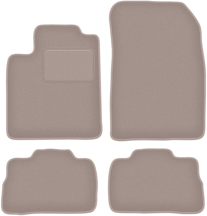 Beige velours matten voor: Suzuki Kizashi sedan (2009-2014)