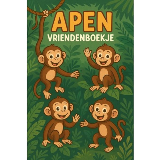 Apen Vriendenboekje - Andries B.V.
