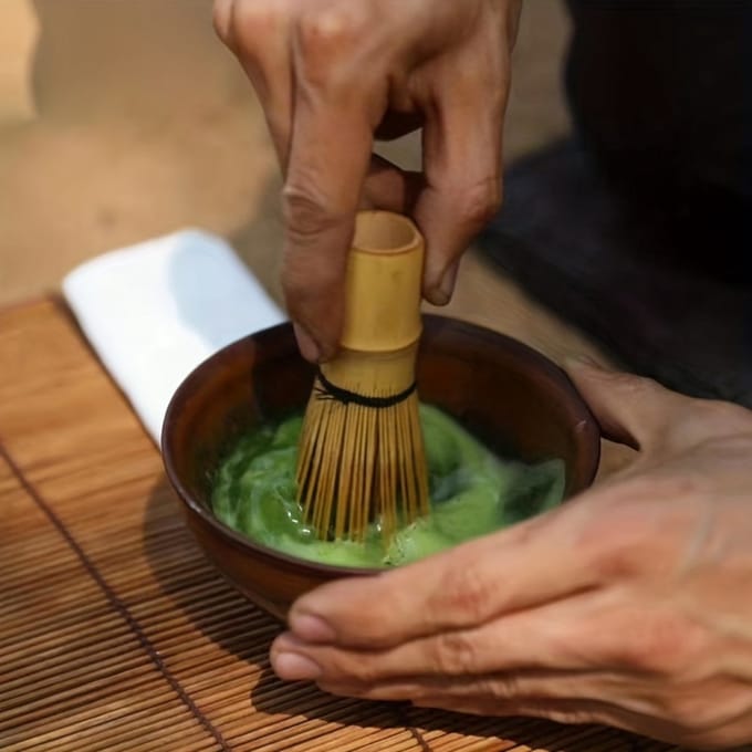 Livano Matcha Set - Starterkit - Klopper - Matcha Thee Set - Matcha Whisk - Groen