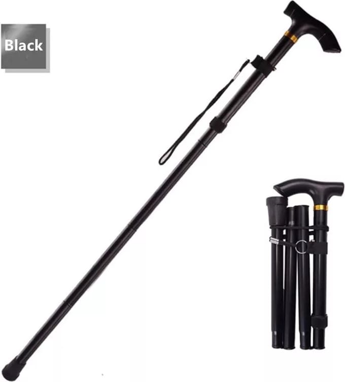 Wandelstok - Steun - Opvouwbaar - Linkshandig & Rechtshandig – Baston – Walking Stick