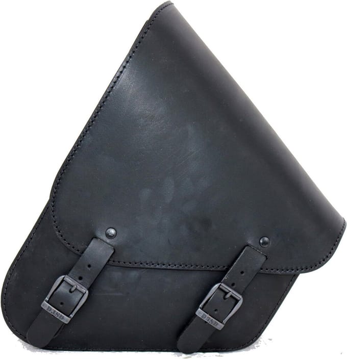 D3SD - softail motortas -swingarm tas - small – zwart - leder – Harley