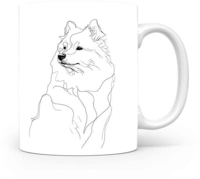 Beker Japanse Spitz