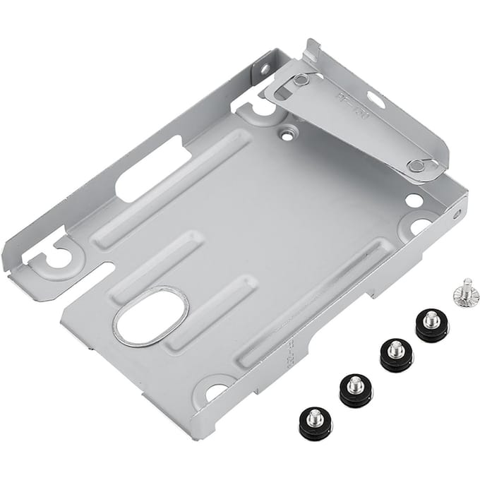 2.5  HDD Harde Schijf Montagebeugel Houder Adapter voor Sony PS3 CECH400X met Schroeven white