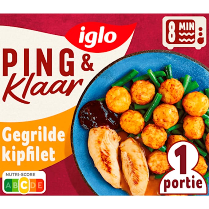 Iglo Ping & Ready Gegrilde Kipfilet - 390 g