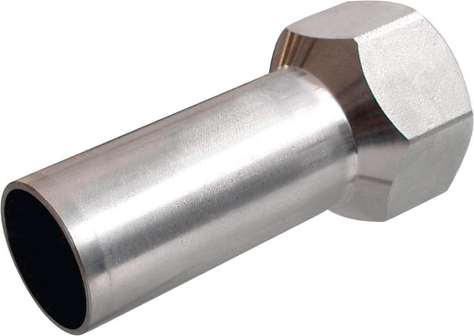 BONFIX insteekkoppeling 54 mm 2 inch M-Press RVS