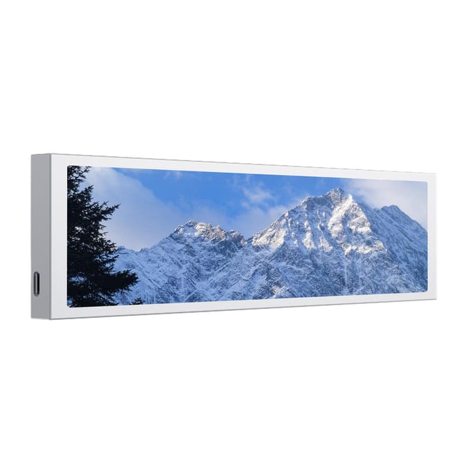 9,2 Inch Computerkast Secundair Scherm, PC Kast Zijscherm, CPU Temperatuur Monitor Display met Aanpasbare Thema's