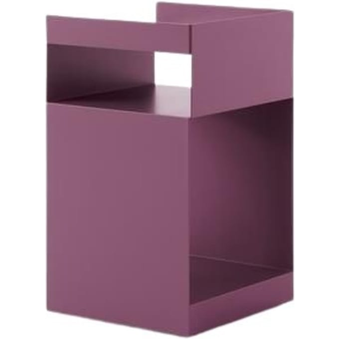 &Tradition Rotate SC73 Bijzettafel op wielen - dark plum