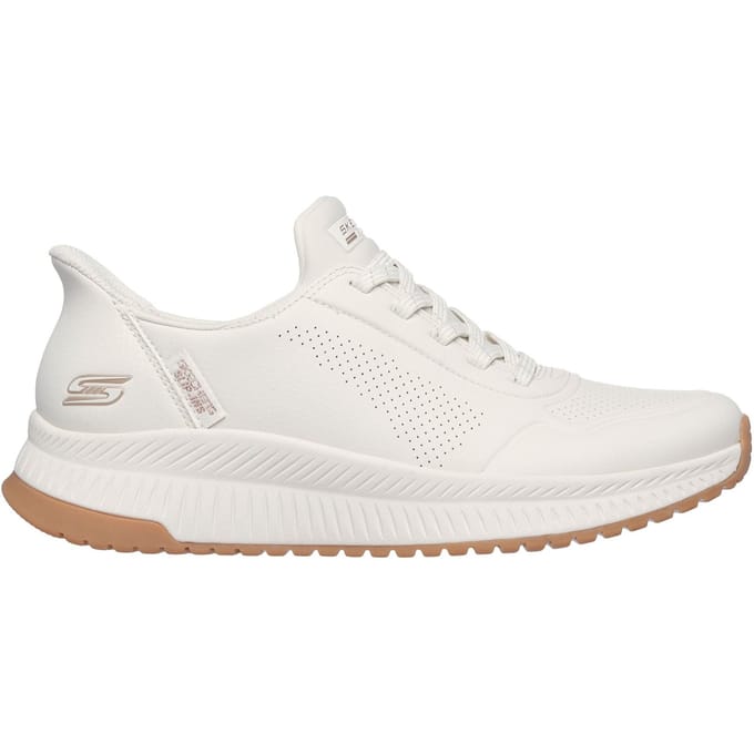 Skechers BOBS Squad 4 Key Look Dames Witte Sneakers