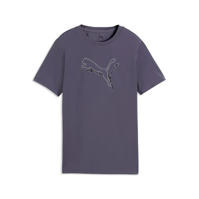 T-shirt meisje Puma Double Cat Logo Graphic