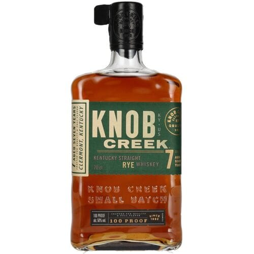 Knob Creek 7 Years Old Kentucky Straight RYE Whiskey Small Batch 50% Vol. 0,7l