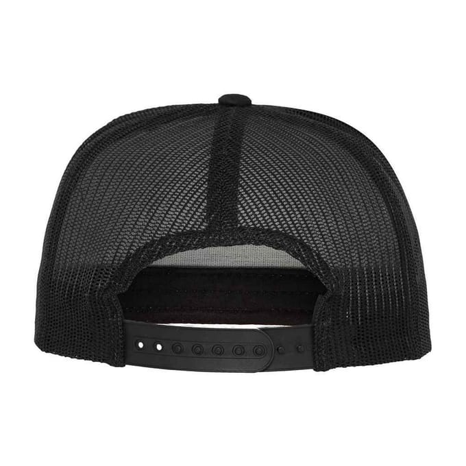 Flexfit Klassieke trucker pet (Zwart)