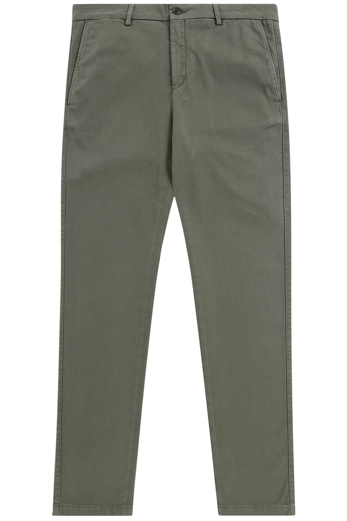 No Label Diego Cotton-stretch Dark Green Größe: 50 | Chinos Outlet | Herren | Grün