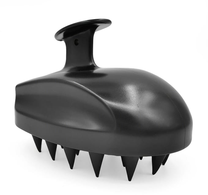Borstel voor hoofdhuidmassage en peeling