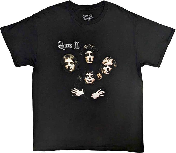Queen - Bo Rhap Classic Heren T-shirt - M - Zwart