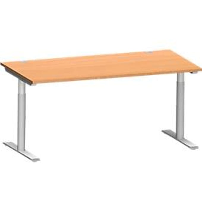Schäfer Shop Genius MODENA FLEX bureau, 1600 x 800 mm, beuk