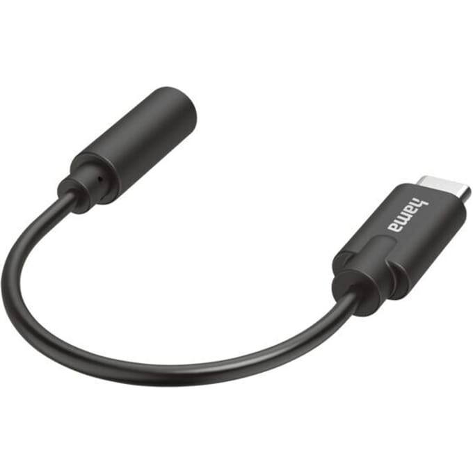 Hama USB 2.0 Adapter [1x USB-C stekker - 1x Jackplug female 3,5 mm]