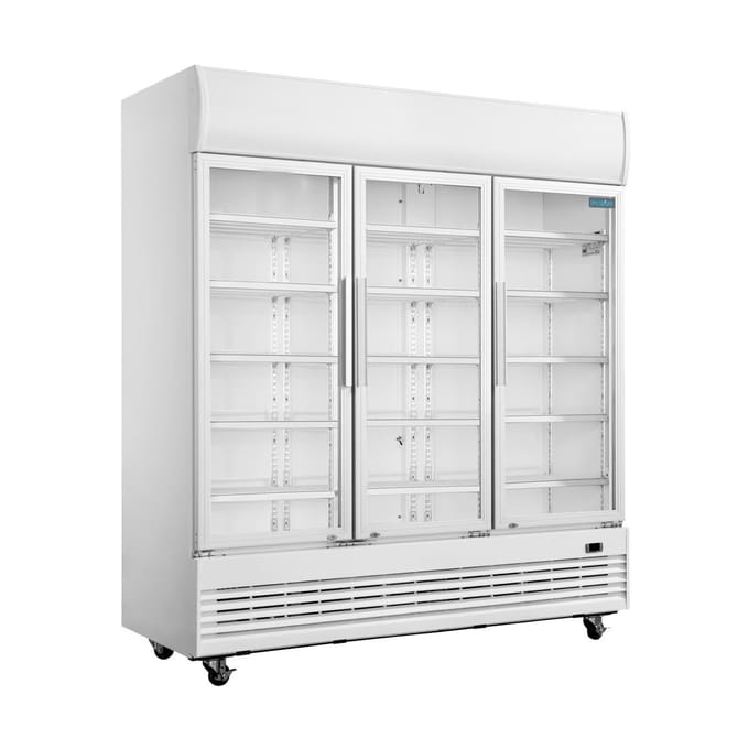Polar G-serie driedeurs displaykoeling 1300L