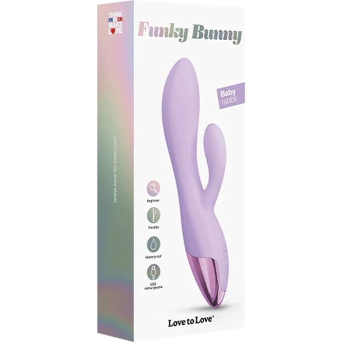 Love to Love - Funky Bunny - Rabbit Vibrator - Lila