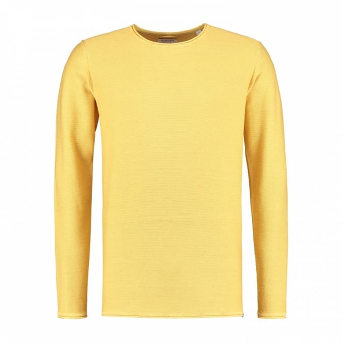 Pullover Crew Acid Stripe Geel (404120 - 330)
