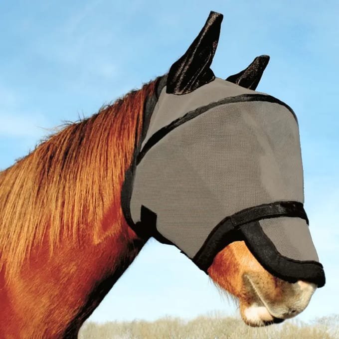 Anti-vliegenmasker voor paarden KM Elite Space Dome