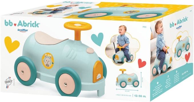 Ecoiffier bb Abrick Loopauto Konijn