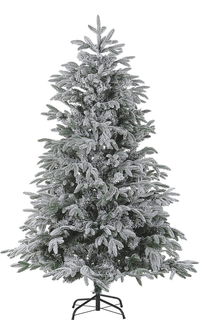 BASSIE - Kerstboom - Wit - 180 cm - PVC