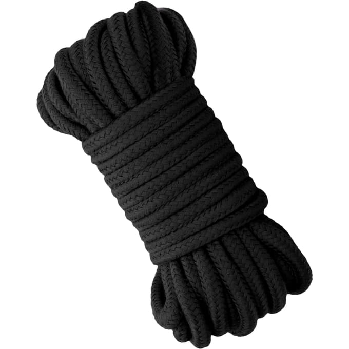 Ouch! Japans Bondage Touw voor Stoute Spellen - 10m - Zwart