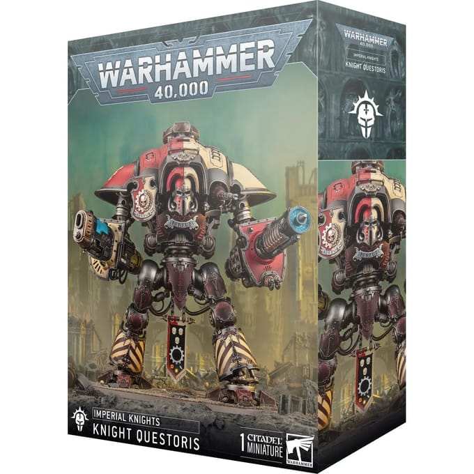 Beeldje Games Workshop Warhammer 40k - Imperial Knights Chevaliers Questoris (2025)