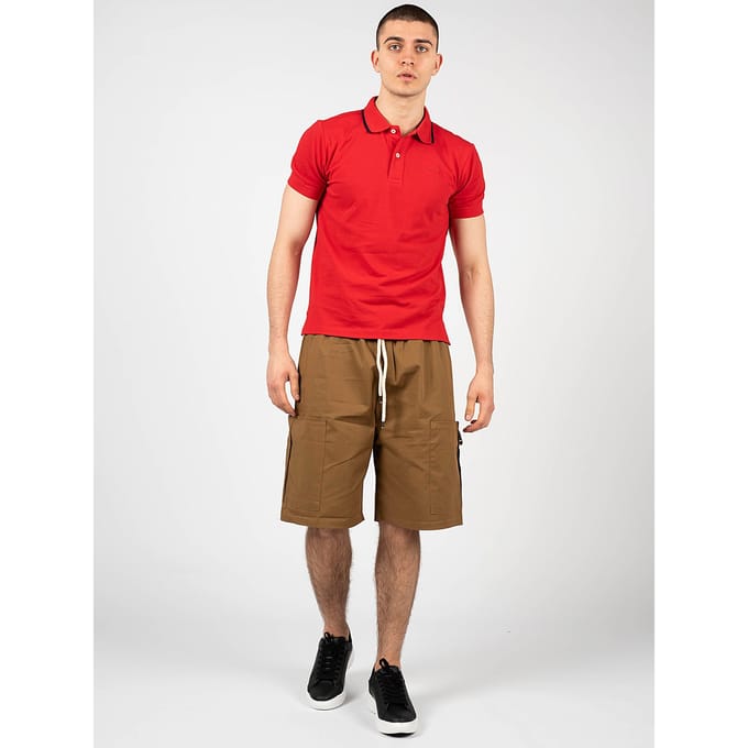 Geox Poloshirt Sustainable Mannen rood