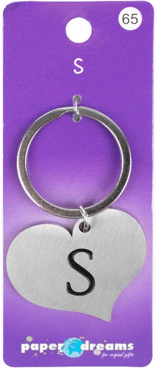 Hart sleutelhanger - S