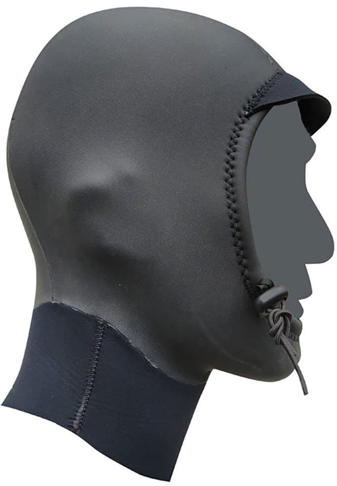 Seland Stetchy Warm Plush Neopreen Kap 3 Mm Zwart M Man