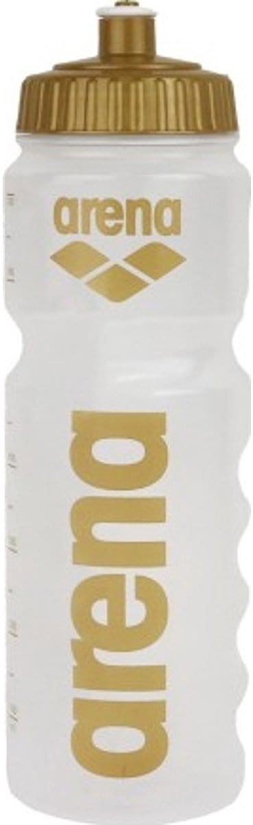 Arena Drinkfles - Transparant / Goud / Wit | Maat: UNI