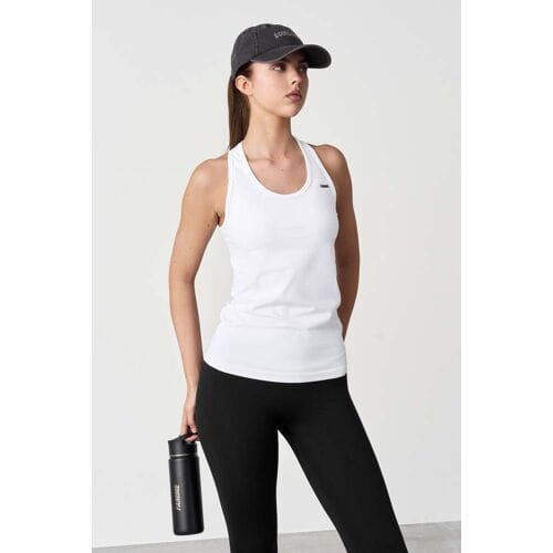FAMME Atlantic Tank Top White S