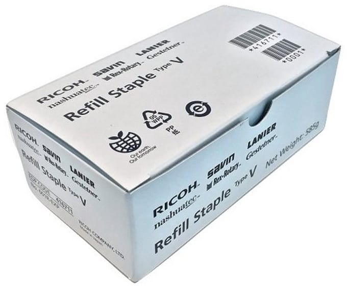 Ricoh Refill Staple Type V - Refill 3x cartridge à 5000 staples
