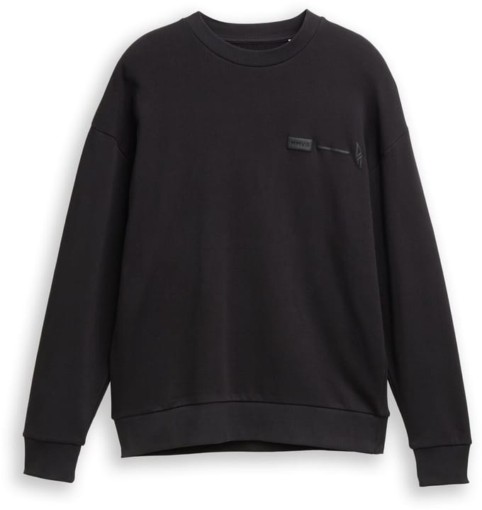 Tom Tailor Denim - Relaxed sweatshirt met print op de rug - Maat XS - Night Watch Black
