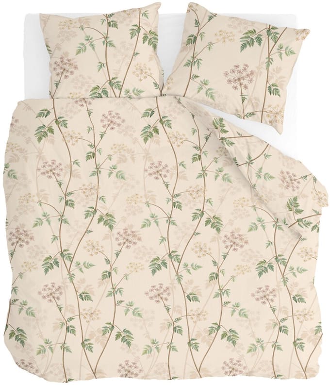 Byrklund Dekbedovertrek Vera - 240x220 - 80% Polyester / 20% Katoen - Beige