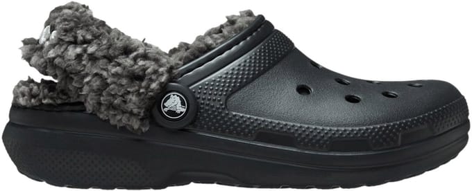 Crocs Classic Fleece Lined Clog Instappers Zwart