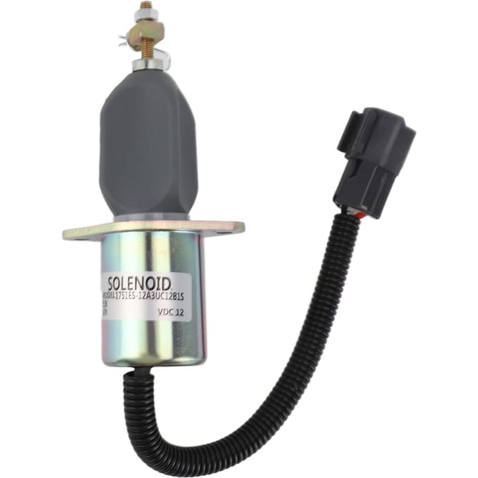 12V Brandstofafsluitmagneet 1751ES 12A3UC12B1S Nauwkeurige Brandstofafsluitstop Magneetventiel voor