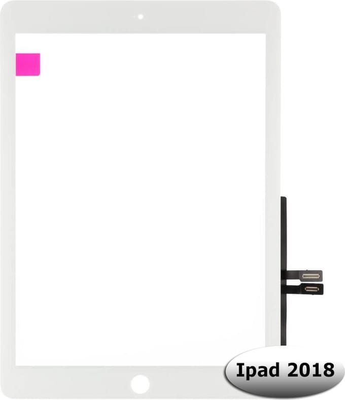 iPad 2018 Touchscreen Geschikt voor iPad 2018 – Premium – Wit