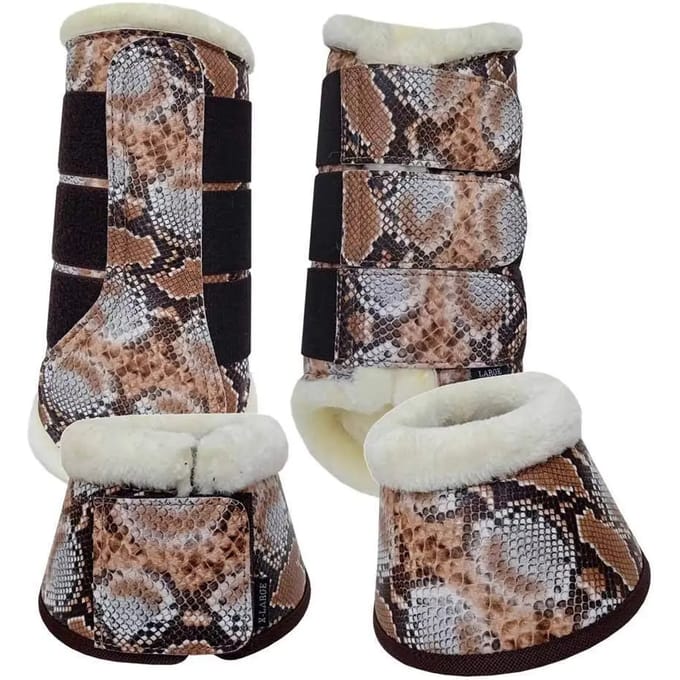 Cloches voor paard beschermingsset Zaldi Cobra AZBO-812