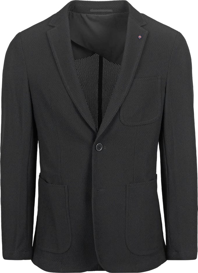 Suitable Travel Jacket Zwart - Maat 52 - Heren blazer