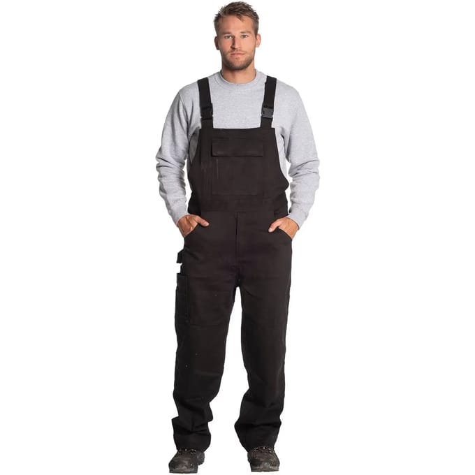 Herock Ovius Amerikaanse overall essentials (1901) - Zwart - S