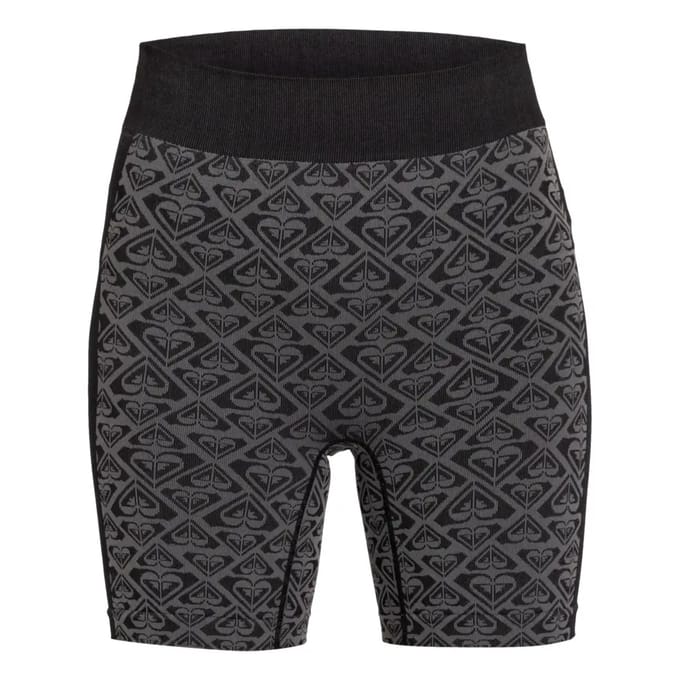 Roxy Chill Heart Korte Leggings Zwart,Grijs XS-S Vrouw