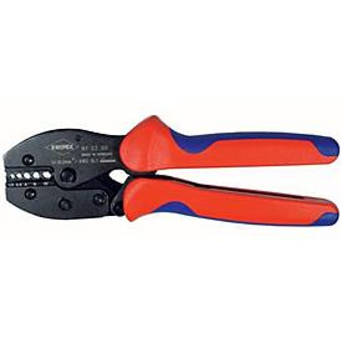 Knipex PreciForce® Krimphefboomtang niet geïsoleerde open stekker - 97 52 37
