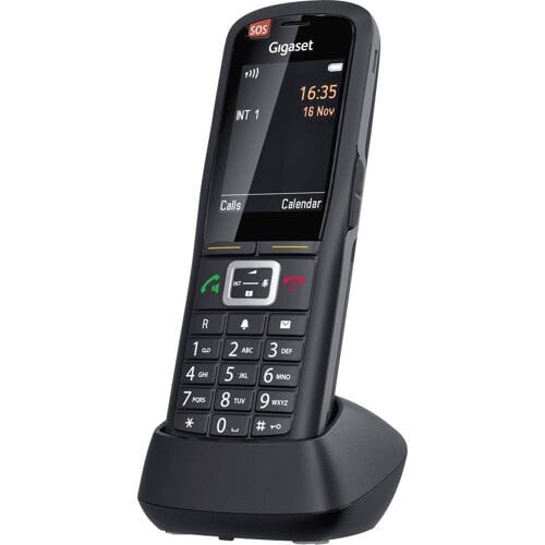 Gigaset Pro R700H protect PRO DECT, GAP Draadloze DECT-telefoon Bluetooth, Met basis, PIN-code, Vibratie, Nummerherhaling Zwart