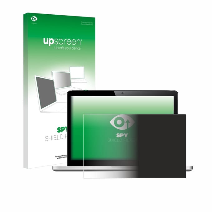upscreen - privacyscherm voor Laptops mit 15 inch Schermen [305 mm x 228 mm, 4:3] - privacy filter screenfilter Blauwlichtfilter