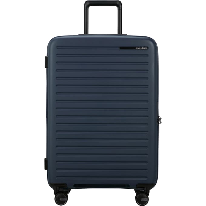 Samsonite Koffer - Restackd spinner 68/25 (4 wielen) - uitbreidbaar - Midnight - 79l - 3.4 kg