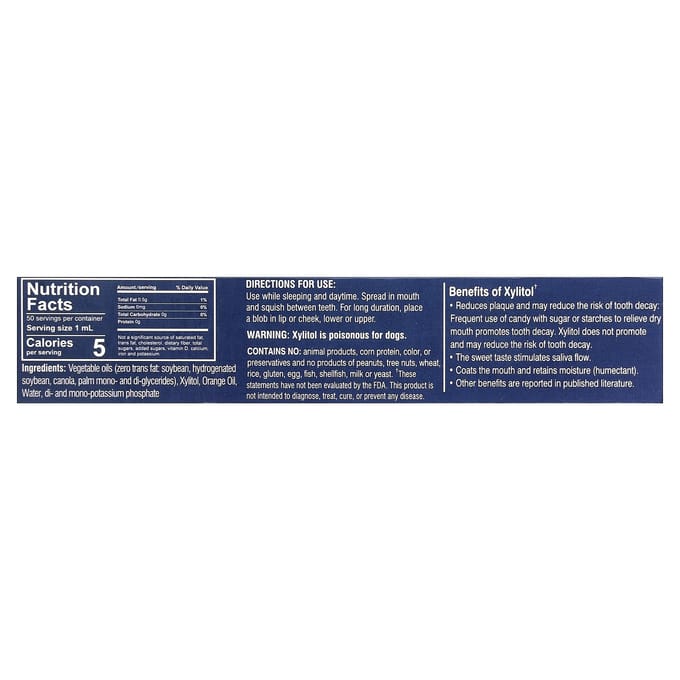 OraCoat, XyliGel®, Pour Bouche et Lèvres Sèches, Agrumes, 50 ml (1,7 fl oz) gray