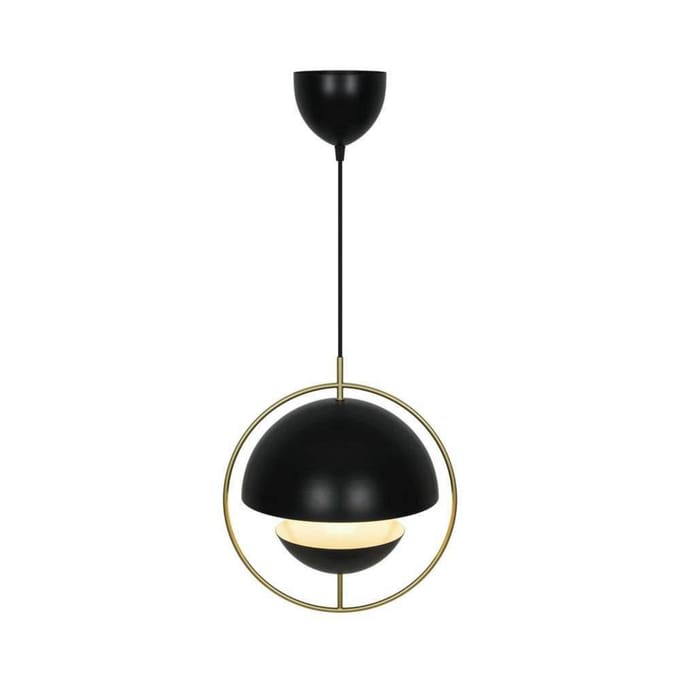 Nordlux Hanglamp Tavia, zwart, Ø 33 cm, metaal
