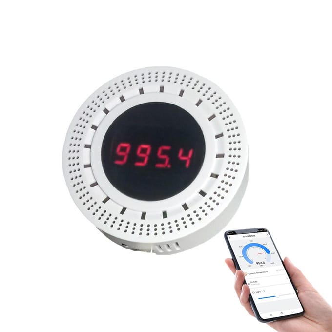 Tuya ZigBee Intelligente Atmosferische Druksensor met Temperatuur- en Vochtigheidsdetectie Tuya ZigBee version